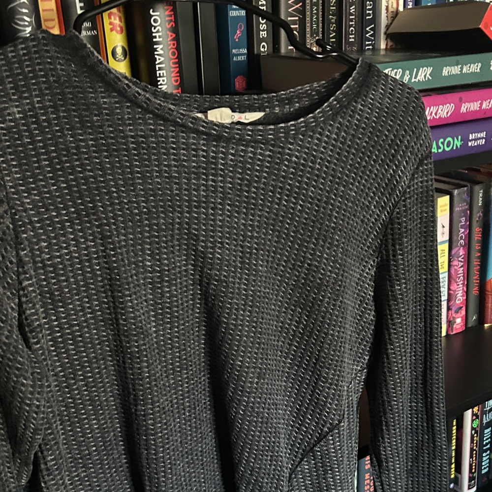 Vanilla Star Black Long Sleeve Top